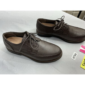 Men’s Apex Lace Up Oxford Shoes 9.5 M Brown Leather
